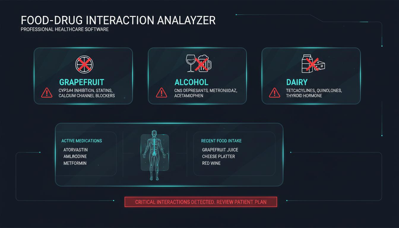 Food and drug interactions